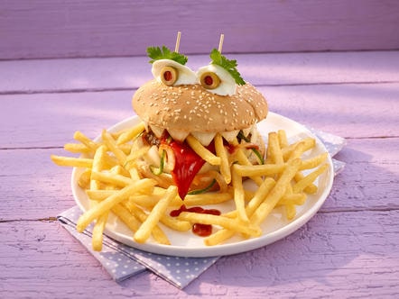 Monstro Burguer com Golden Long