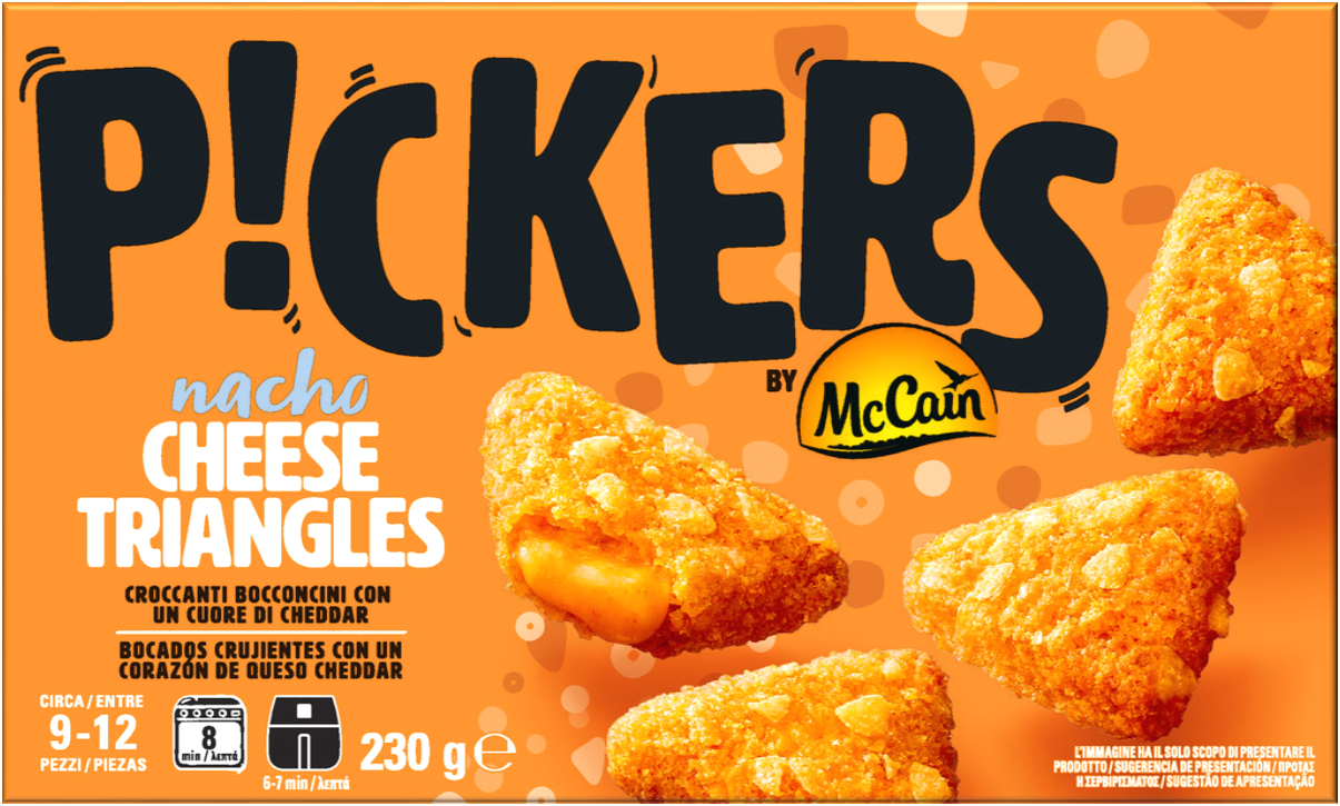 P!CKERS Nacho Cheese Triangles