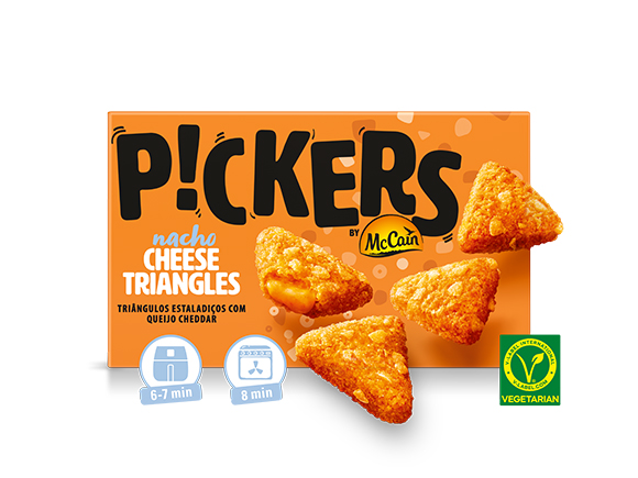P!CKERS Nacho Cheese Triangles