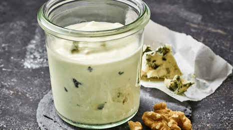 Molho com queijo Roquefort