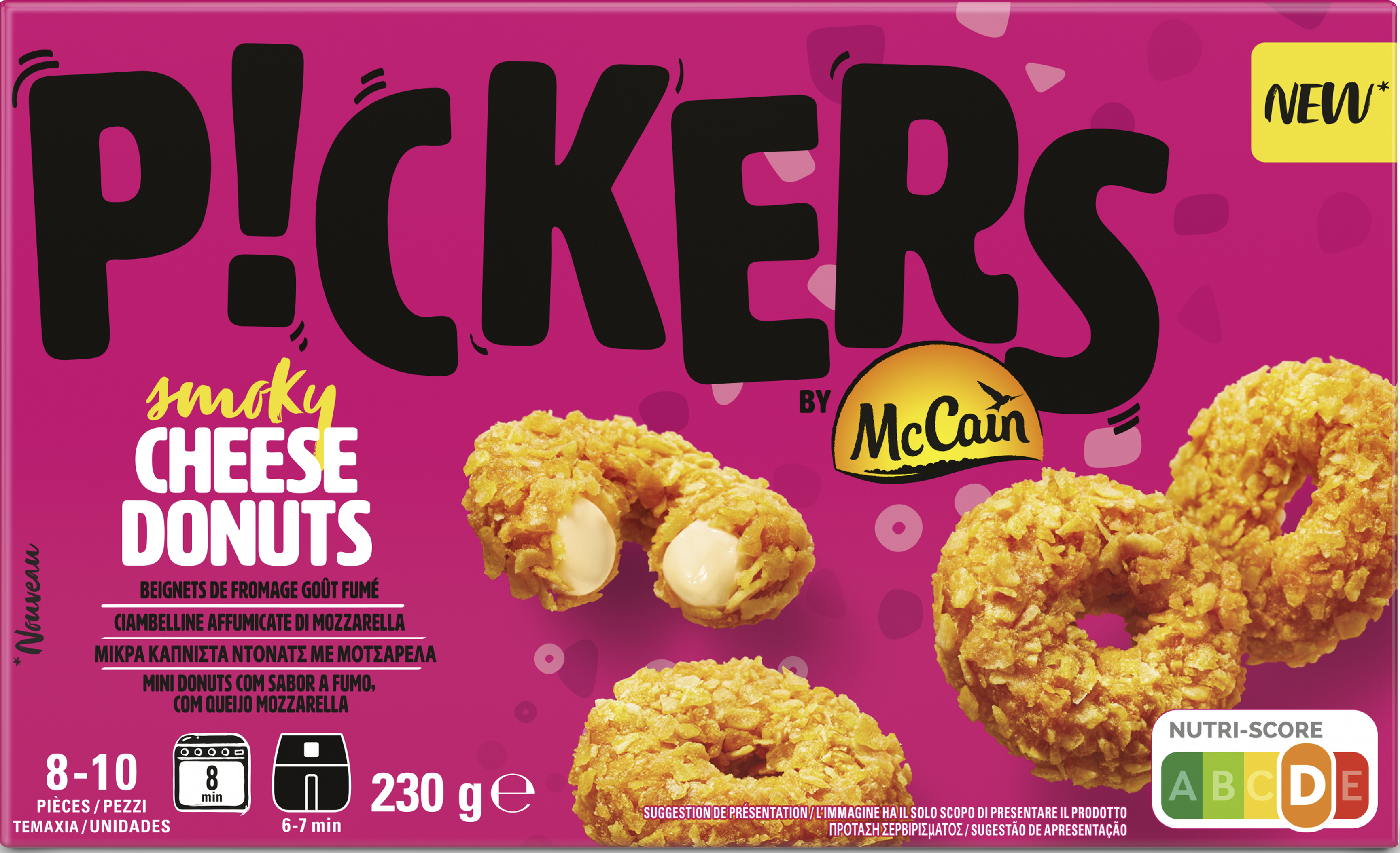 P!CKERS Smoky Cheese Donuts