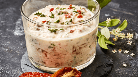 Molho com queijo Feta